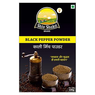 Dried Black Pepper Powder