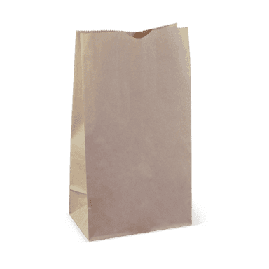 Brown Sos 12 Paper Bag
