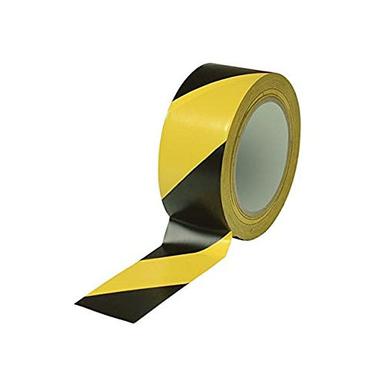 Yellow Black Masking Floor Tape