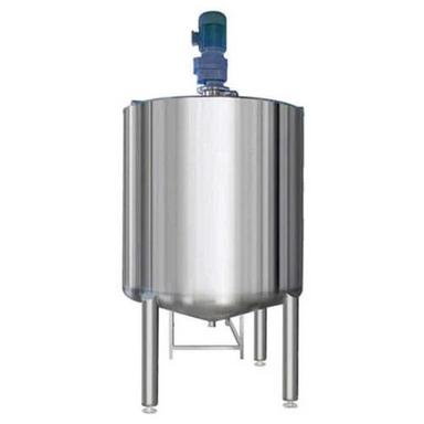 Silver 500 L Stainless Steel Liquid Mixing Tank