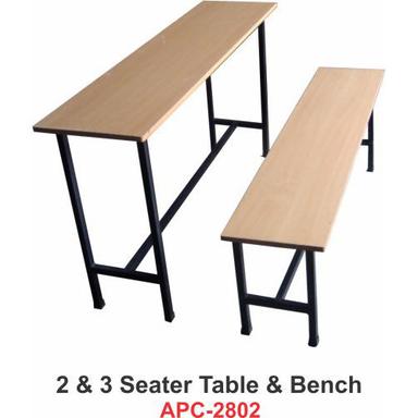Alpha 2 And 3 Seater School Bench