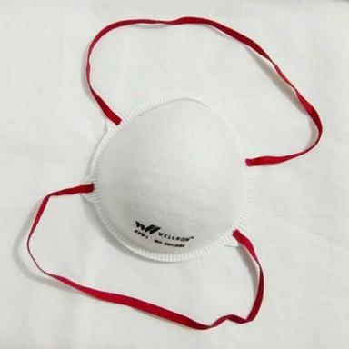 White Medical N95 Mask Without Valve
