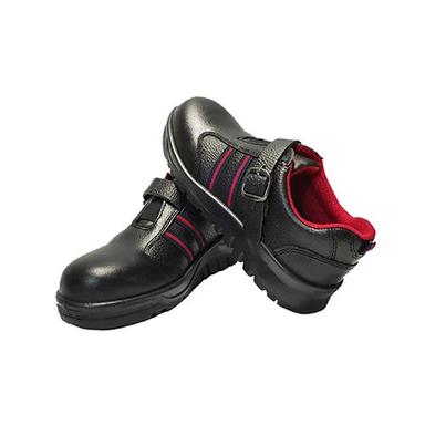 Black Ladies Safety Shoes