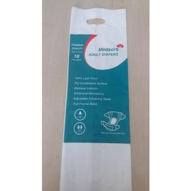 Printed Bags For Adult Diaper Packaging - Color: Multicolor