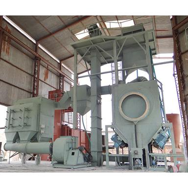 Semi Automatic Pipe Blasting Machine