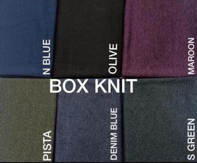 Box Knit Lycra Knitted Fabric