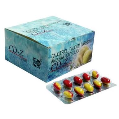 Calcitriol Calcium Carbonate And Zinc Capsules General Medicines