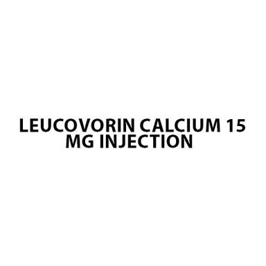 Leucovorin calcium 15 mg Injection