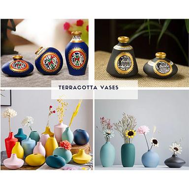 Multicolor Terracotta Vases