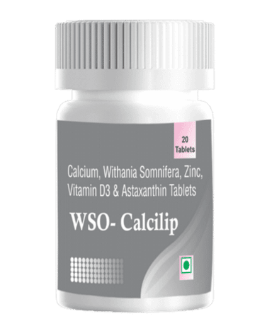 Calcium With Withania Somnifera With Zinc And Astaxanthin Tablet