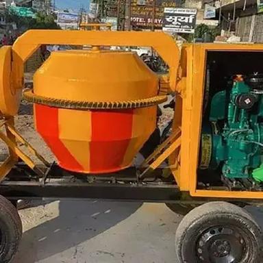 Concrete Mixer One Bag With Diesel Engine Capacity: 480 Liter/Day