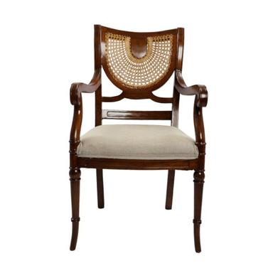 Adhunika Wooden Visitor Arm Chair