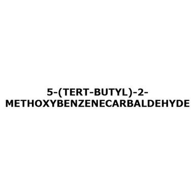 5-(Tert-Butyl)-2-Methoxybenzenecarbaldehyde Chemical Application: Pharmaceutical Industry