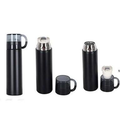 Black Stainless Steel Vacuum Flask Water Bottle