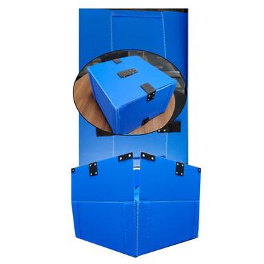 Glossy Lamination Blue Pp Box