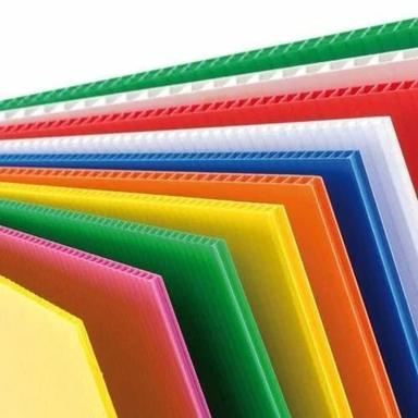 Multicolor Pp Corrugated Sheet Flute Board