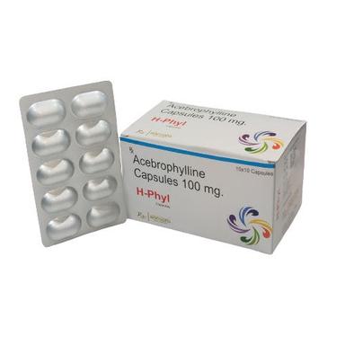 100Mg Acebrophylline Capsules General Medicines