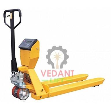 Easy To Operate Mild Steel Weighing Scale Pallet Truck