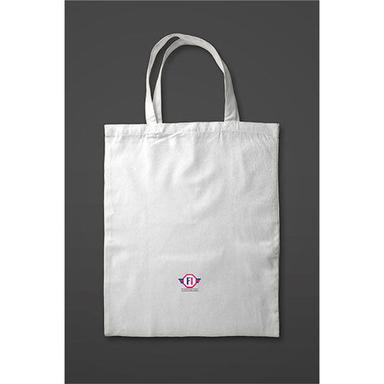 White Plain Tote Bag Size: Different Available