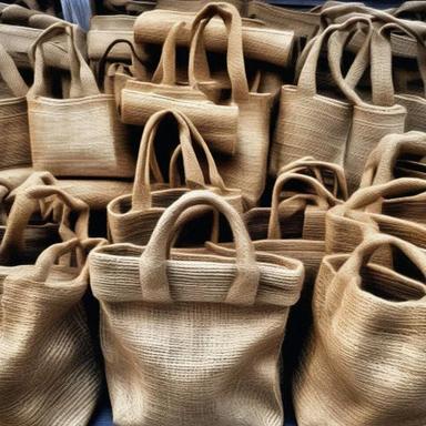 Jute Handy Bags - Color: Different Available