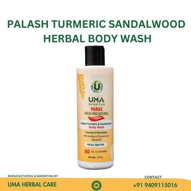 Turmeric And Sandalwood Herbal Body Wash Age Group: Children