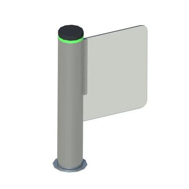 Silver Ss Automatic Swing Barrier Gate