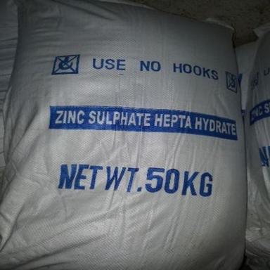 Zinc Sulphate (Mono - 21% & Hepta - 33%) - Application: Pharmaceutical