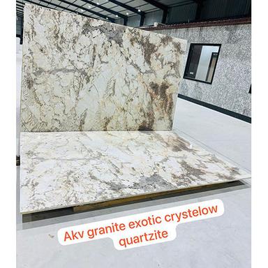Exotic Crystelow Quartzite Granite Application: Flooring