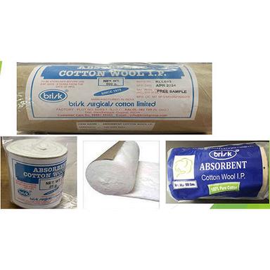 White Absorbent Cotton Wool (Roll)