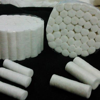 White And Different Color Dental Cotton Rolls