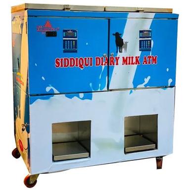 Blue 200 Litre Ss Milk Vending Machine