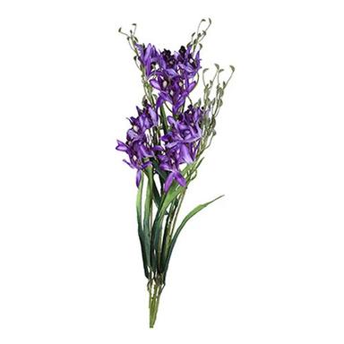 Durable 25 Inch Artificial Purple Orchid Flower
