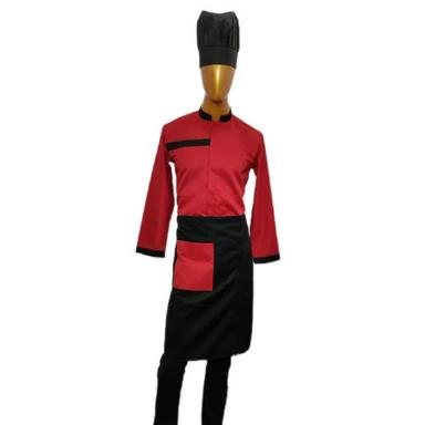 Red/Black Catering Service Uniform