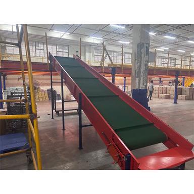 Orange Conveyor Machines: Motorized