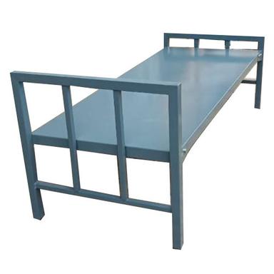 Square Pipe Metal Cot Bed Indoor Furniture