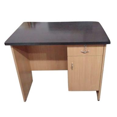 Brown Elegant Wooden Office Table