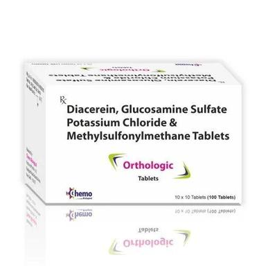 Tablets Diacerein Glucosamin Potassium And Methyl Sulfonyl Methane