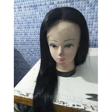Black Front Lace Straight Hair Wig