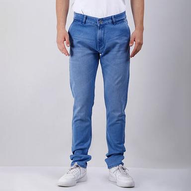 No Fade Ocean Blue Designer Denim Jeans