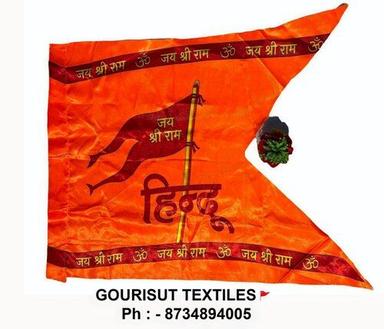 Polyester Hindu Religious Flag