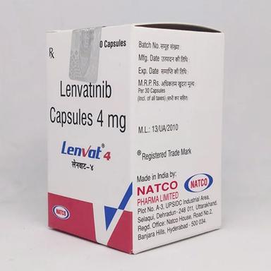 4 Mg Lenvatinib Capsules Dosage Form: As Per Doctor Perception
