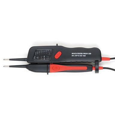 Black Two-Pin Voltage Tester Multi-Tester Pro Ii Led