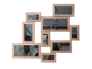 Wooden Frame Mirror Set