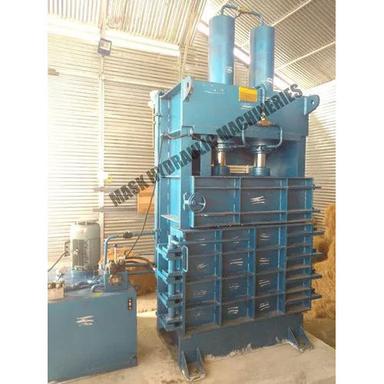 Blue Coir Fiber Hydraulic Baling Press