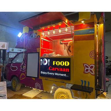 Yellow Chinese Food Fast Food Truck