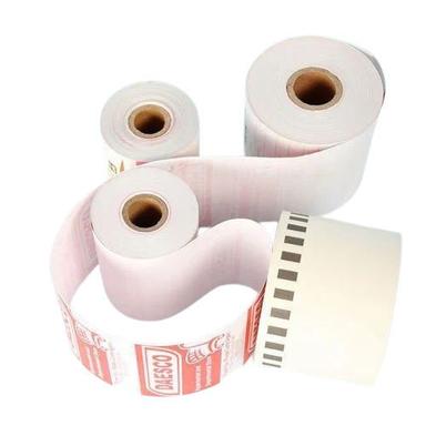 White Boarding Pass Paper Roll