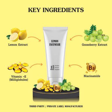 Lemon Face Wash - Product Type: Skin Care Herbal Cosmetic Products