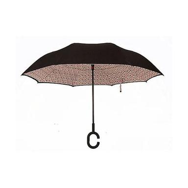 Black Reversible Mini Umbrella