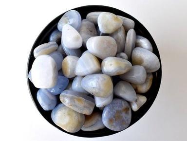 Blue Lace Agate Tumbled, Healing Crystal Tumbled Stones