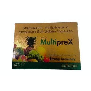 Multiprex Multivitamin Multimineral Antioxidant Soft Gelatin Capsules General Medicines
